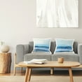 thumbnail image 3 of Stupell Industries Blue Abstract Seascape Decorative Printed Throw Pillow, 18 x 18, 3 of 5