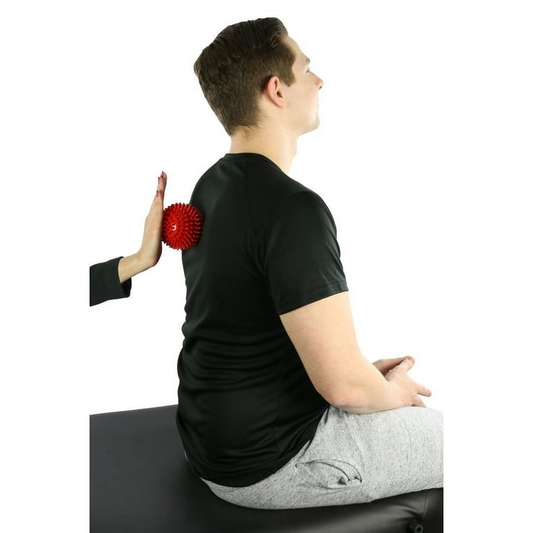 Massage ball, 9 cm (3.6 inches), Red Massage ball, 9 cm (3.6 inches), Red