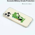 thumbnail image 5 of Music Crocodile Case for iPhone 13 Pro,Aesthetic Art Design Pattern Soft Full TPU Bumper Cover, 5 of 5