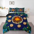 thumbnail image 2 of Erosebridal Camping Bedding Sets Full with Comforter, Jungle Botanical Duvet Insert, Galaxy Decor, Reversible 3 Pieces, 2 of 7
