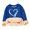 1 Dark Blue, variant on Gyujnb Unisex Cozy Lined Crew Neck Sweatshirt with Mixed Cute Print for Fall Winter Versatile Daily Wear,Size 4-16Y,11-12 Years