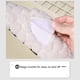 thumbnail image 2 of Pantuflas de felpa con punta cerrada Pantuflas Planas Térmicas Antideslizantes Fuzzy Cálidas para Hombres Mujeres (44-45) Blanco Wdftyju Tenis De Mujer Tenis De Hombre, 2 of 8