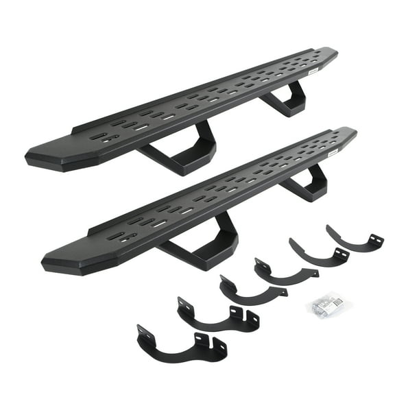 Go Rhino 6964256820T RB30 Running Boards with Mounting Brackets, 2 Pairs Drop Steps Kit For 14-23 4Runner Fits select: 2016 TOYOTA 4RUNNER SR5/LIMITED/SR5 PREMIUM