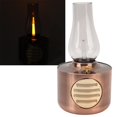 thumbnail image 1 of Lámpara De Mesa Vintage Con Altavoz , Luz Nocturna Portátil, Lámpara De Aceite LED Sin Llama, Lámpara De Mesita De Noche, Altavoz Con Batería De 1200 MAh, Para, 1 of 8