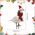 thumbnail image 3 of 1 Pieza De Decoración Artística Para Jardín Con Pato Navideño Decoración Para Jardín Con Pato Navideño Decoración Para Jardinería Para Exteriores, 3 of 3