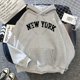 thumbnail image 1 of Sudadera con capucha con estampado de letras de Nueva York para hombre y mujer, abrigo de moda, sudaderas de gran tamaño, ropa Unisex xuanjing unisex, 1 of 2