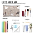thumbnail image 4 of Cauagu Chicken for Tyvek Makeup Bag,Reusable Travel Cosmetic Bag Women Organizer Toiletry Bag Birthday,Gifts for Women Girlfriend Mom Teacher 6.5’’*8.9’’, 4 of 7