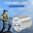 thumbnail image 4 of Línea de pesca trenzada de 500M línea de nailon resistente a la abrasión de 18-90LB de diámetro más pequeño (transparente 032 MM 50LB), 4 of 9