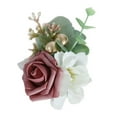 thumbnail image 1 of Sonducket Flores de muñeca vintage para padrino de boda, textura simulada, ceremonias de fiestas duraderas Ropa, zapatos y accesorios Miscelánea camafeo marrón, 1 of 6