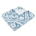 thumbnail image 3 of Levtex Home - Becker Blue - Throw - Ikat - Blue, White - Quilted Throw (50x60in.) Reversible - Cotton, 3 of 6