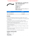 thumbnail image 2 of Upper Radiator Hose - Compatible with 1969 - 1972 Chevy C50 1970 1971, 2 of 2