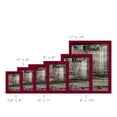 thumbnail image 3 of Continuum III -Framed Print w/glass-Cherry Red, 3 of 8