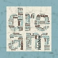thumbnail image 2 of Stimson, Diane 26x26 Black Ornate Wood Framed with Double Matting Museum Art Print Titled - Dream Blue, 2 of 4