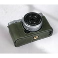 thumbnail image 2 of GadgetCom Half Case Compatible with FUJIFILM X-E5 XE5 , Anti-Slip PU Leather Camera Shell Cover, 2 of 4