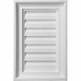 thumbnail image 1 of Ekena Millwork GVVE16X22D 16 inch W X 22 inch H Vertical Gable Vent Louver, Decorative accents, 1 of 1