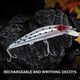 thumbnail image 3 of USB Rechargeable LED Twitching Fish Lure Electric Bait Life-Like Vibrate Fishing Lure Triple Hook Electronic Fishing Baits, 3 of 5