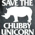 thumbnail image 3 of CafePress - Save The Chubby Unicorn Women's Dark T Shirt - Women's Traditional Fit Dark T-Shirt, 3 of 4