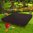 thumbnail image 5 of COVERS&ALL Sandbox Cover 12 Oz Waterproof - Sandpit Cover 100% Weather Resistant with Metal Grommets (Coffee, 45.5" W x 45.5" D x 8" H), 5 of 7