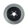 thumbnail image 4 of Fits 2004-2004 Subaru Impreza Stop Tech Power Slot Brake Rotor 126.47020SR SportStop Slotted; Silver E-Coated; Alloy; Single, 4 of 5