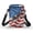 American Flag Eagle Print, variant on Cute Cherry Print Cell Phone Purse, Adjustable Case Strap Cell Phone Purse Wallet Double Layer Crossbody Bag for Travel Shop