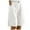 White, variant on WAYUTE Womens Shorts Elastic Solid Color Shorts Button Down Half Pants with Pocket Casual Short Pant Wide Leg Shorts