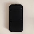 thumbnail image 1 of Creative Flower Silicone Back Cover For iPhone 11 12 13 14 15 Pro Max Lens Protection Sliding Folding Leather Holder Phone Cases, 1 of 7