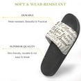 thumbnail image 3 of GZHJMY Stylish Slides for Women Men, Coffee Tags Soft Flexible Slip-on Sandals Slippers, 3 of 7