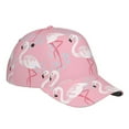 thumbnail image 2 of Goofa Pink Flamingo Printed Baseball Cap for Men and Women - Adjustable Unisex Hat for Sports and Casual Wear,Sun protection Casual Outdoor Everyday Fashion Cap, 2 of 9