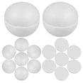 thumbnail image 2 of 22 Uds. De espumas sin terminar para manualidades, espumas para manualidades, hemisferios de espuma para manualidades, hemisferios de pintura, 2 of 5