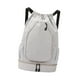 thumbnail image 4 of Mochila deportiva para baloncesto, equipo con compartimento para zapatos, mochila de tenis, bolsa para raqueta de bádminton, para acampar, para hombre Gris, 4 of 8