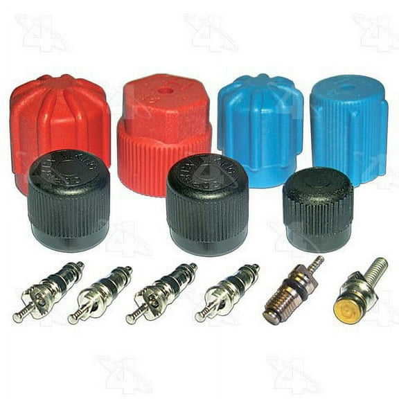Four Seasons A/C System Valve Core and Cap Kit P/N:26777 Fits select: 1966-1993 FORD MUSTANG, 1975-1993 FORD F150