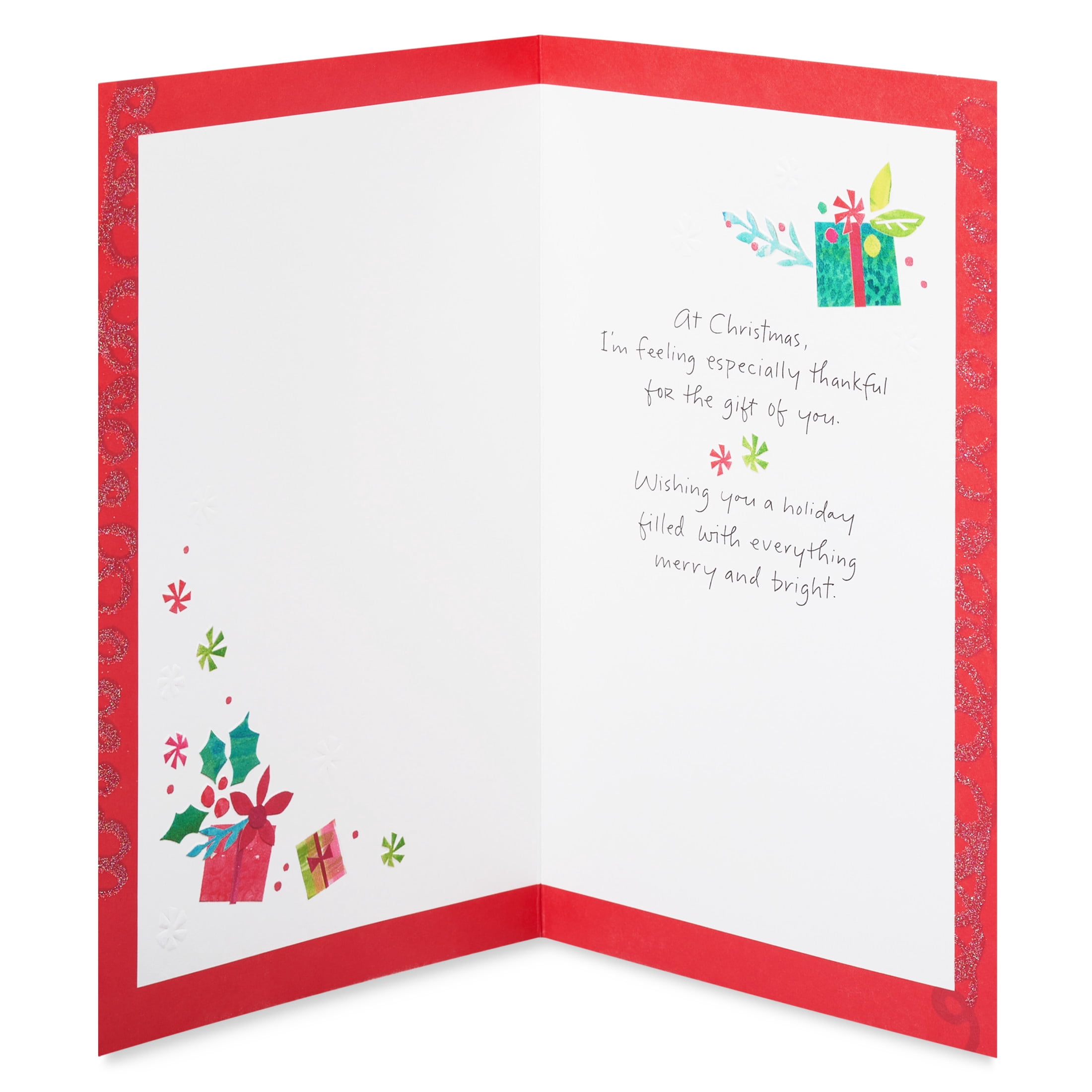American Greetings Christmas Greeting Card for Anyone, (Gift of You)