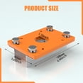 thumbnail image 4 of Almencla Wood Trimmer Router Base Adjustable Home Furniture Router Table Insert Plate No limit With Cover, 4 of 4