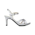 thumbnail image 2 of LifeStride Womens Maebree Satin Strappy Dress Sandals, 2 of 3