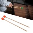 thumbnail image 1 of Marimba Mallets, 1 Pair Durable Medium Hard Marimba Mallets With Maple Handle For Percussion Playing, 1 of 8