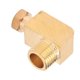 thumbnail image 4 of Oil Pipe Fitting Elbow Brass Rectangular Square Block Connector Adapter for Pipe ConnectionPL418, 4 of 5