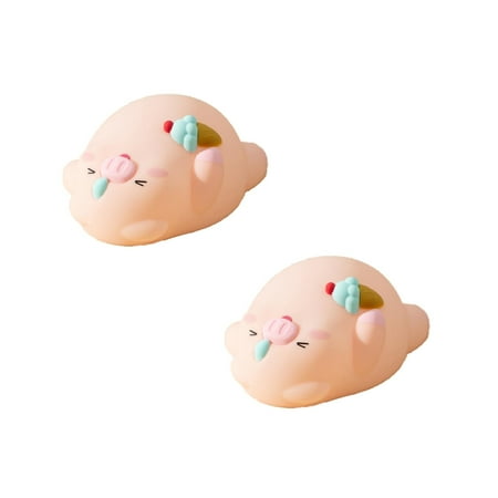 

Ice Pig Night Light Usb Charging Desktop Atmosphere Light Cute Birthday Silicone Pig Night Light Battery Operated Night Light Projector Lamp Dinosaur Projector Light for Kids Girl Night Light