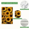 thumbnail image 7 of Yjiankangz Kitchen Towels Sumflowers Pattern Towels Dish Towels Set of 2,Sunflower Hand Towels 16x24 Inch Drying Dishcloth,Farmhouse Home Seasonal Spring Decoration, 7 of 7