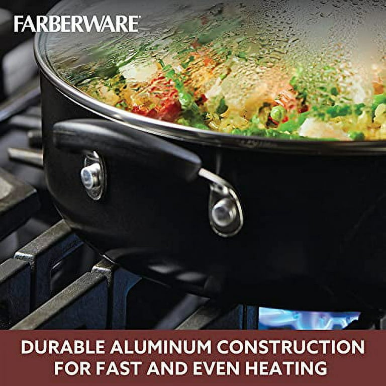 Farberware DiamondMax Nonstick Jumbo 6-Quart Cooker Black