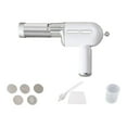 thumbnail image 1 of Máquina eléctrica para hacer fideos, máquina para pasta, prensa automática de masa, herramienta de cocina, máquina para hacer pasta, máquina de pasta inalámbrica para la cocina del blanco, 1 of 9
