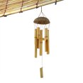 thumbnail image 2 of Muyoka Carillón de viento de cáscara de coco de bambú para interiores y exteriores, decoración hecha a mano para jardín y balcón, regalo colgante Muyoka Hogar, 2 of 7