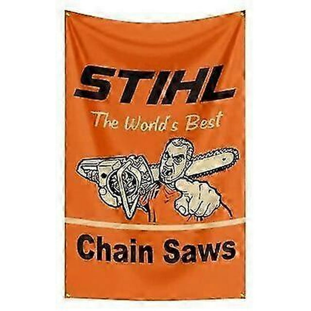 FLAGDOM 90X150CM 3X5FT Stihl Flag Polyester Printed Tool Banner For Decor