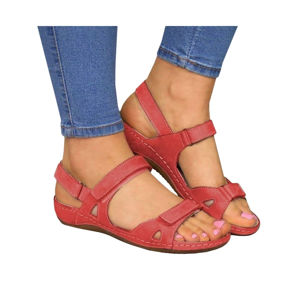 flat sandals without ankle strap