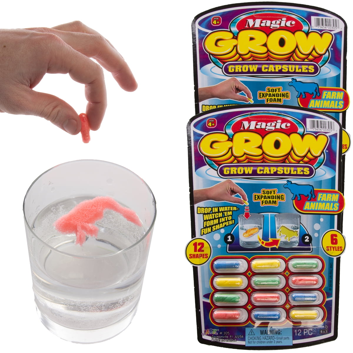 magic grow capsules dinosaurs