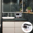 thumbnail image 2 of MasteelfCA 1 Set Toothbrush Rack Toothbrush cup Storage Rack for Home Bathroom (Black), 2 of 7