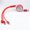 Red, variant on 3-in-1 Retractable Fast Charging Cable for iPhone, iPad, Samsung & More - USB Multi Charger Cord with Lightning/Micro/Type C