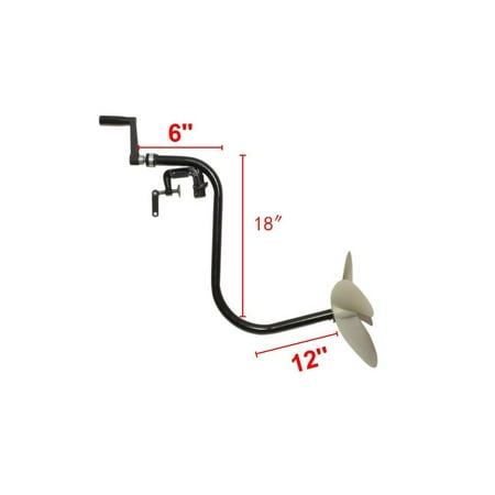 Hand Operated Outboard Motor Inflatable Boat Trolling Motor Boat