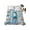 Blue, variant on Nautical Lighthouse Twim XL Size Flat Sheet, Wrinkleproof & Fadeproof Cooling Flat Bed Sheet Only, Ocean Starfish Anchor Sailboat Shell Breathable Soft Bedding Top Sheets 66 x 102 Inches