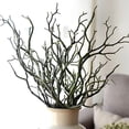 thumbnail image 7 of 6Pcs Artificial Fake Peacock Coral Plant Dried Tree Branch Wedding Home Decor, 7 of 7
