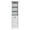 White, variant on ivinta 5-Tier Tall Bookshelf Bookcase with Adjustable Shelf, Freestanding Wood Display Shelf for Living Room, Bedroom, Home Office, White